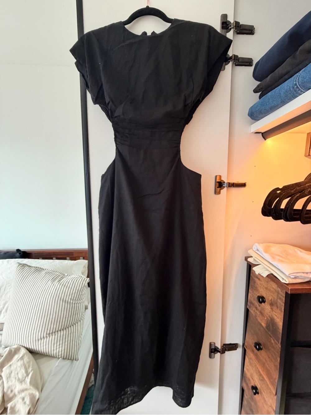 NWT Zara ZW Collection Cutout Dress (S)